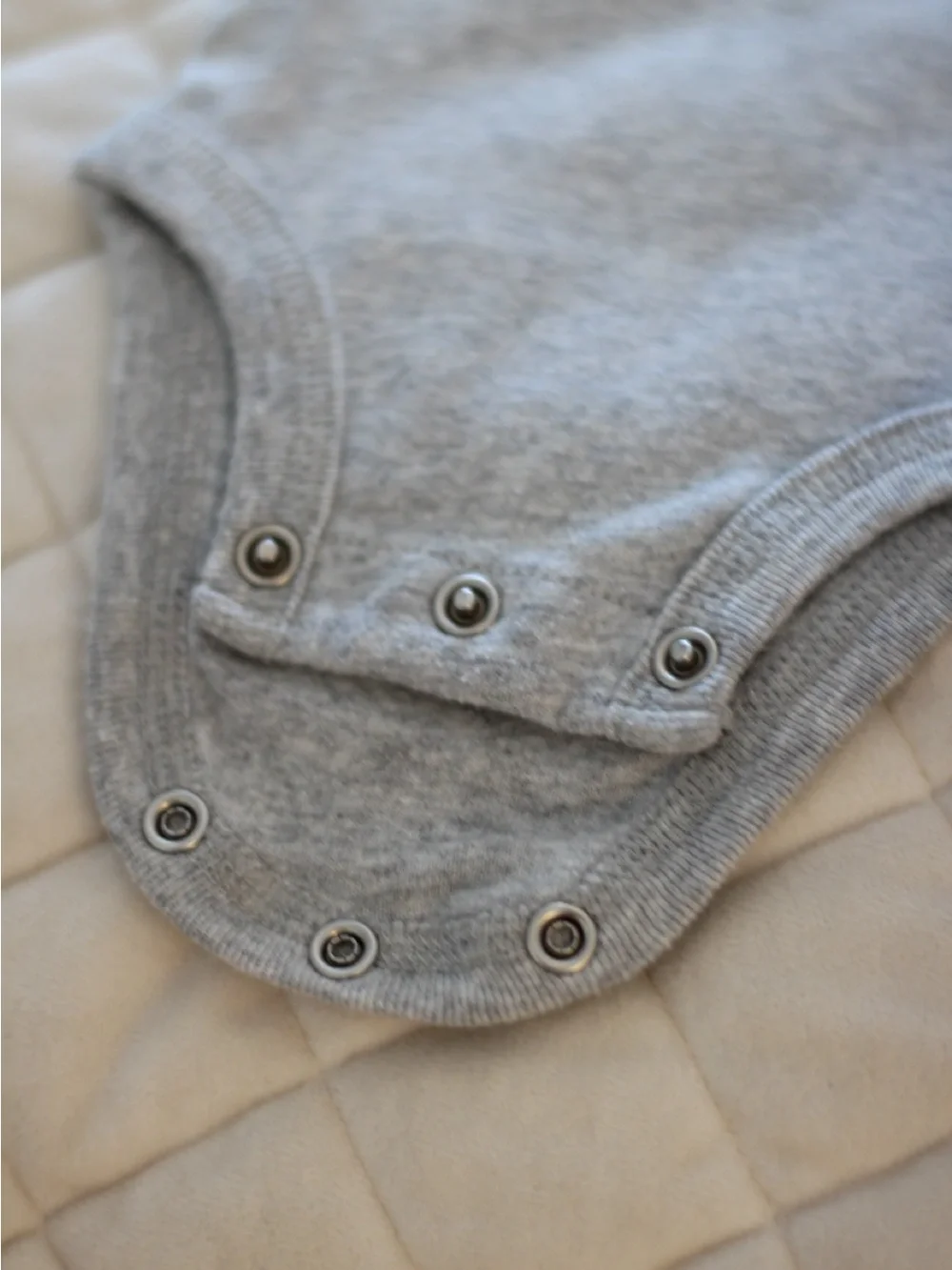 Carter's Gray Tiger 'Mighty Cute' Short Sleeve Bodysuit